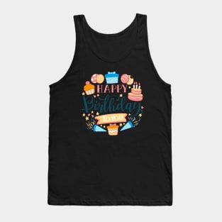 Happy Birthday Party Tank Top